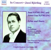 Bjorling, Jussi / Bjorling, Anna-Lisa: Arias and Duets (1949) - CD