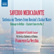 Francesco La Vecchia, Rome Symphony Orchestra: Mercadante: Orchestral Works - CD