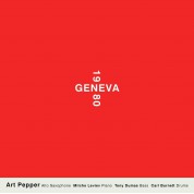 Art Pepper: Geneva 1980 - CD