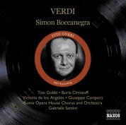 Tito Gobbi: Verdi, G.: Simon Boccanegra (Gobbi, Christoff, Los Angeles, Santini) (1957) - CD