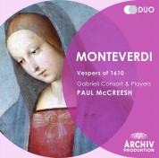 Gabrieli Consort & Players, Paul McCreesh: Monteverdi: 1610 Vespers - CD