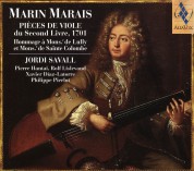 Jordi Savall: Marin Marais Pieces de viole, 2e livre (1701) - CD