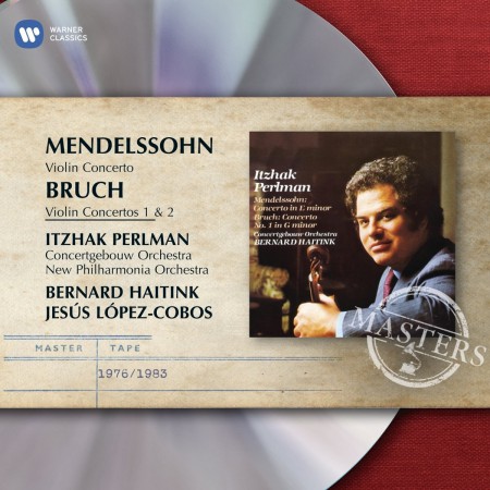 Itzhak Perlman, Concertgebouw Orchestra, New Philharmonia Orchestra, Bernard Haitink, Jesus Lopez Cobos: Mendelssohn/ Bruch: Violin Concertos - CD