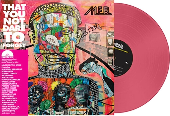 M.E.B. (Miles Electric Band): That You Not Dare To Forget (RSD 2023 - Opaque Pink Vinyl) - Plak Foto #2