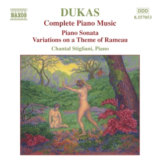 Dukas: Piano Sonata / Variations On A Theme of Rameau - CD
