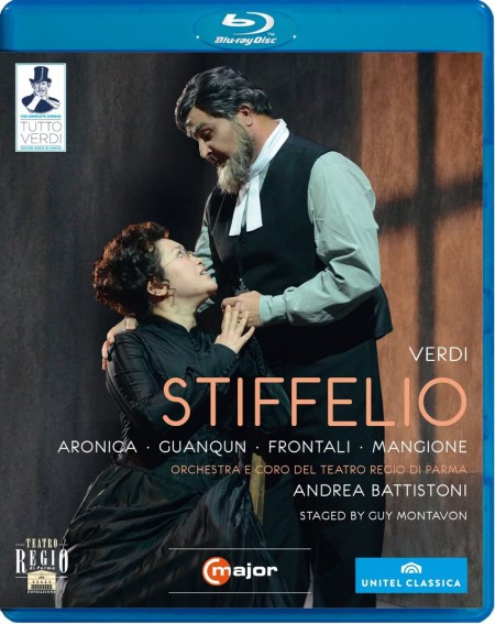 Roberto Aronica, Yu Guanqun, Roberto Frontali, Gabriele Mangione, George Andguladze, Orchestra Del Teatro Regio Di Parma, Andrea Battistoni: Verdi: Stiffelio - BluRay