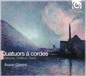 Arcanto Quartett: Debussy, Dutilleux, Ravel: String quartets - CD