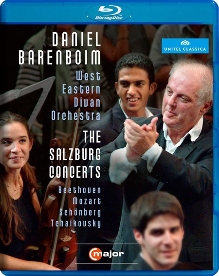 West Eastern Divan Orchhestra, Daniel Barenboim: West Eastern Divan Orchhestra - The Salzburg Concerts (Beethoven, Mozart, Schoenberg, Tchaikovsky) - BluRay