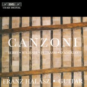 Franz Halász: Canzoni - Italian Music for Guitar - CD
