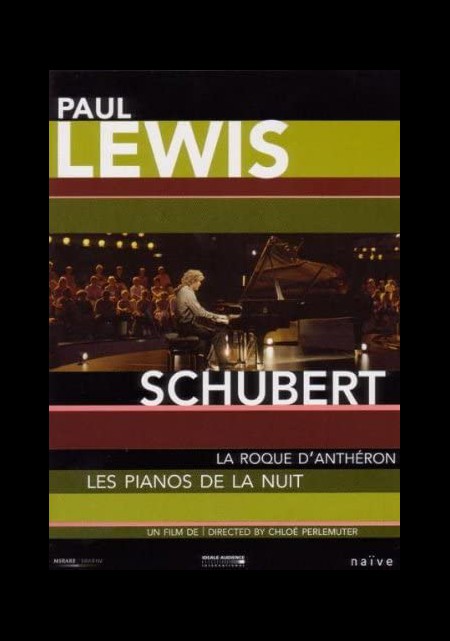 Paul Lewis - La Roque D'Antheron, Les Pianos De La Nuit (Klaviersonate D.894, 6 Moments musicaux D. 780) - DVD