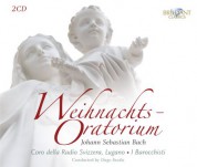 Coro della Radio Svizzera Lugano, I Barocchisti, Diego Fasolis: J.S. Bach: Weihnachts-Oratorium - CD