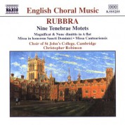 Rubbra: Nine Tenebrae Motets / Magnificat and Nunc Dimittis - CD