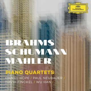 Daniel Hope, Paul Neubauer, David Finckel, Wu Han: Brahms, Schumann, Mahler: Piano Quartets - CD