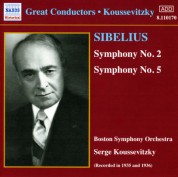 Sibelius: Symphonies Nos. 2 and 5 (Koussevitzky) (1935-1936) - CD