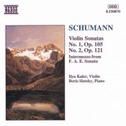 Ilya Kaler: Schumann: Violin Sonatas Nos. 1 & 2 - CD