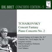 İdil Biret: Tchaikovsky: Concert Fantasy - Piano Concerto No. 2 (Biret Concerto Edition, Vol. 5) - CD