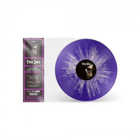 Elton John (Limited Edition - Purple & White Splatter Vinyl) - Plak