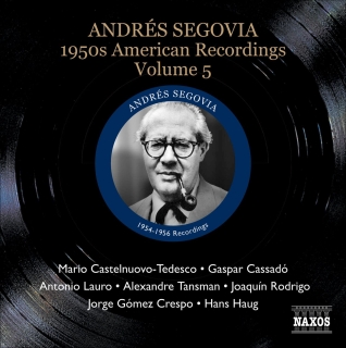 Andrés Segovia: Segovia, Andres: 1950S American Recordings, Vol. 5 - CD