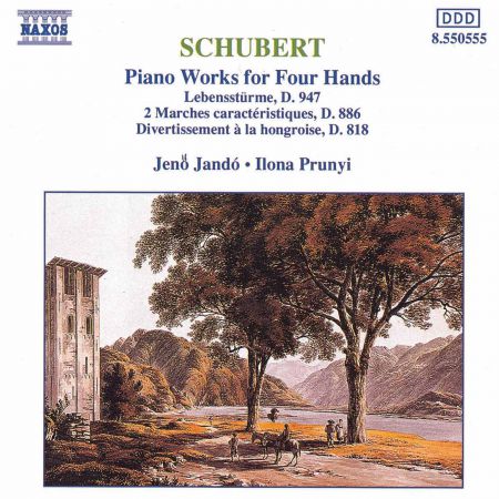 Jenö Jandó, Ilona Prunyi: Schubert: Piano Works for Four Hands, Vol. 1 - CD