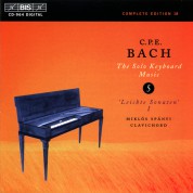 Miklós Spányi: C.P.E. Bach: Solo Keyboard Music, Vol. 5 - CD