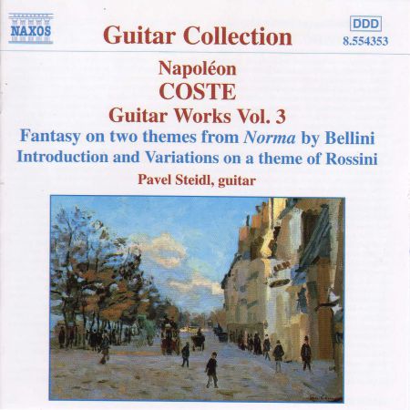 Coste: Guitar Works, Vol.  3 - CD