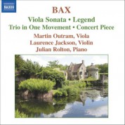Martin Outram: Bax: Viola Sonata / Concert Piece / Legend / Trio in 1 Movement - CD