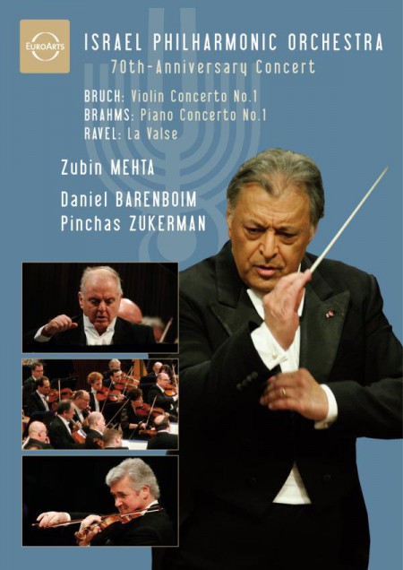 Daniel Barenboim, Pinchas Zukerman, Israel Philharmonic Orchestra, Zubin Mehta: Israel Philharmonic 70Th Anniversary Concert - DVD