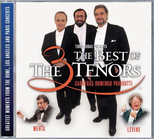 James Levine, José Carreras, Luciano Pavarotti, Plácido Domingo, Zubin Mehta: Carreras Domingo Pavarotti - The Best Of The Three Tenors - CD Foto #1