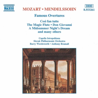 Mozart / Mendelssohn: Famous Overtures - CD