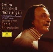 Arturo Benedetti Michelangeli, Daniel Barenboim, Orchestre de Paris: Debussy/ Schumann: Images/ Piano Concerto - CD