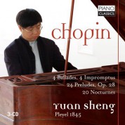 Yuan Sheng: Four Ballades, Four Impromptus, 24 Preludes, 20 Nocturnes - CD
