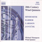 Hindemith / Barber / Larsson / Janacek: Wind Quintets - CD