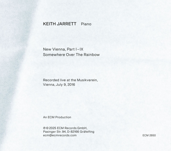 Keith Jarrett: New Vienna - CD Foto #2