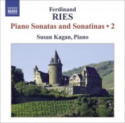 Susan Kagan: Ries: Complete Piano Sonatas and Sonatinas, Vol. 2 - CD