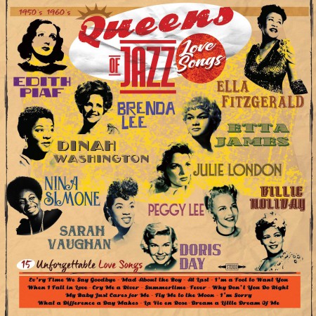 Çeşitli Sanatçılar: Queens Of Jazz - Love Songs - Plak