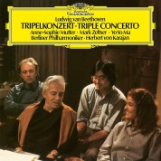 Herbert von Karajan, Anne-Sophie Mutter, Yo-Yo Ma, Mark Zeltser: Beethoven: Triple Concerto - Plak