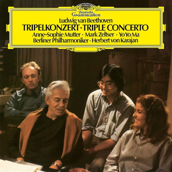 Herbert von Karajan, Anne-Sophie Mutter, Yo-Yo Ma, Mark Zeltser - Beethoven: Concerto