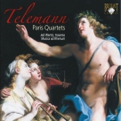 Jed Wentz, Igor Ruhadze, Cassandra L. Luckhardt, Job ter Haar, Michael Borgstede: Telemann: Paris Quartets - CD Foto #1
