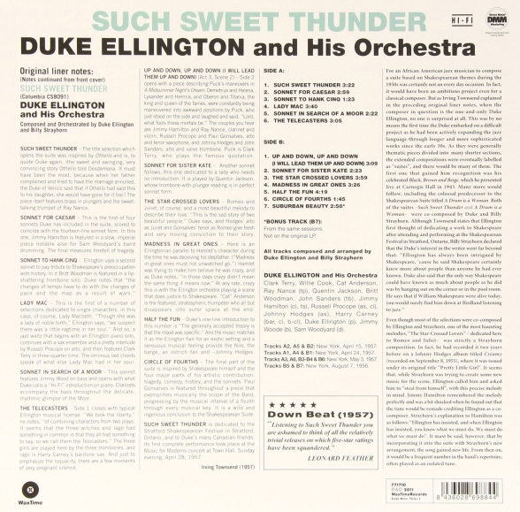 Duke Ellington: Such Sweet Thunder - Plak Foto #2