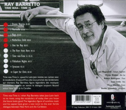 Ray Barretto: Time Was - Time Is - CD Foto #2