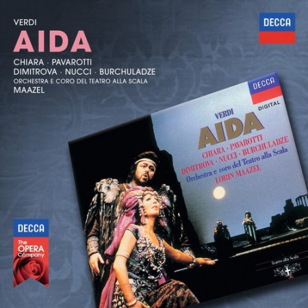 Paata Burchuladze, Maria Chiara, Coro del Teatro alla Scala di Milano, Ghena Dimitrova, Leo Nucci, Lorin Maazel, Orchestra del Teatro alla Scala di Milano, Luciano Pavarotti: Verdi: Aida - CD