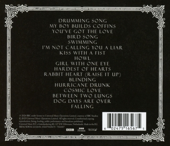 Florence + The Machine, Jules Buckley: Symphony Of Lungs: BBC Proms At The Royal Albert Hall - CD Foto #2