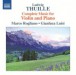 Thuille: Complete Works for Violin and Piano - CD