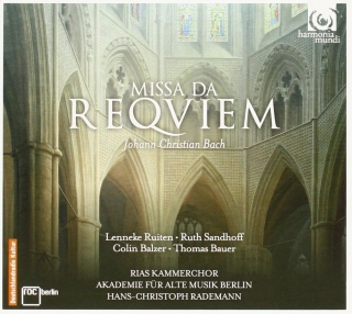 Akademie für Alte Musik Berlin, RIAS Kammerchor, Hans-Christoph Rademann: Johann Christian Bach: Missa da Requiem / Miserere B-dur - CD