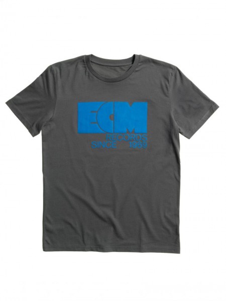 ECM - T-Shirt "Old school Logo" Anthracite Grey (size S)