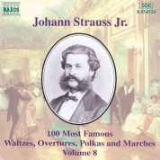 Strauss II: 100 Most Famous Works, Vol.  8 - CD
