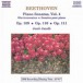 Beethoven, L. Van: Piano Sonatas Nos. 30-32, Opp. 109-111 - CD