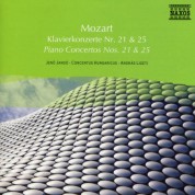 Jenö Jandó: Mozart: Piano Concertos Nos. 21 and 25 - CD