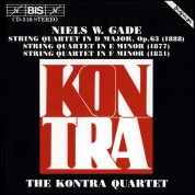 Kontra Quartet: Gade: String Quartets - CD