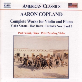 Copland: Works for Violin and Piano (Complete) - CD